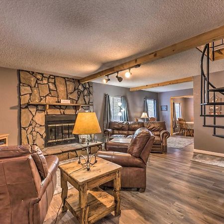 Rustic Ruidoso Cabin With Large Deck And Grill! Eksteriør bilde