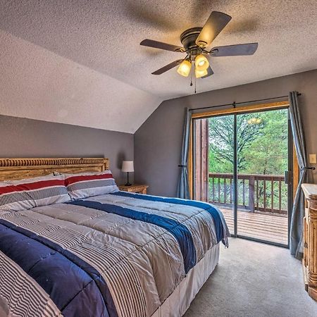 Rustic Ruidoso Cabin With Large Deck And Grill! Eksteriør bilde
