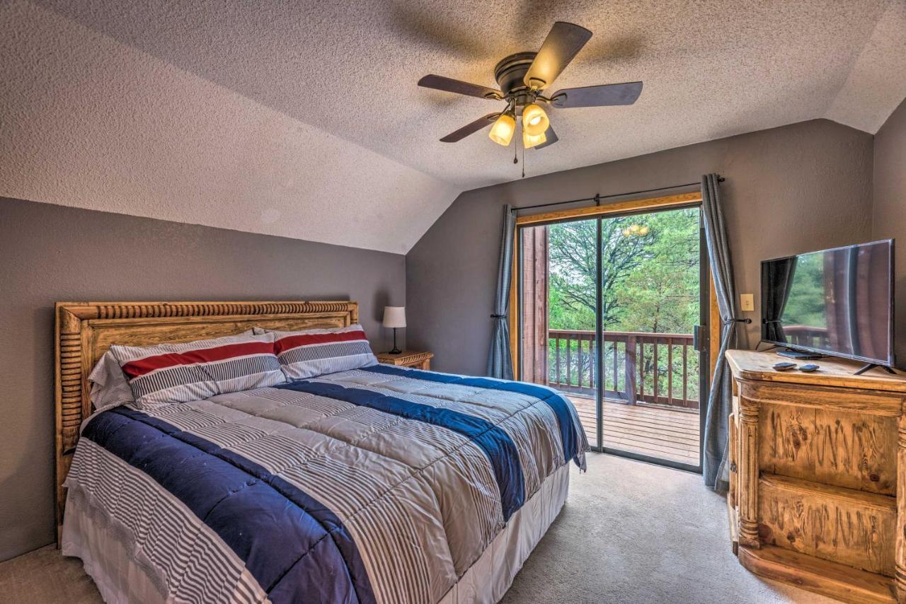 Rustic Ruidoso Cabin With Large Deck And Grill! Eksteriør bilde